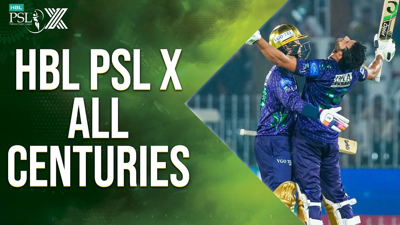 Historic Moments | 𝐀𝐥𝐥 𝐂𝐞𝐧𝐭𝐮𝐫𝐢𝐞𝐬 so Far in HBL PSL X | M2M1A