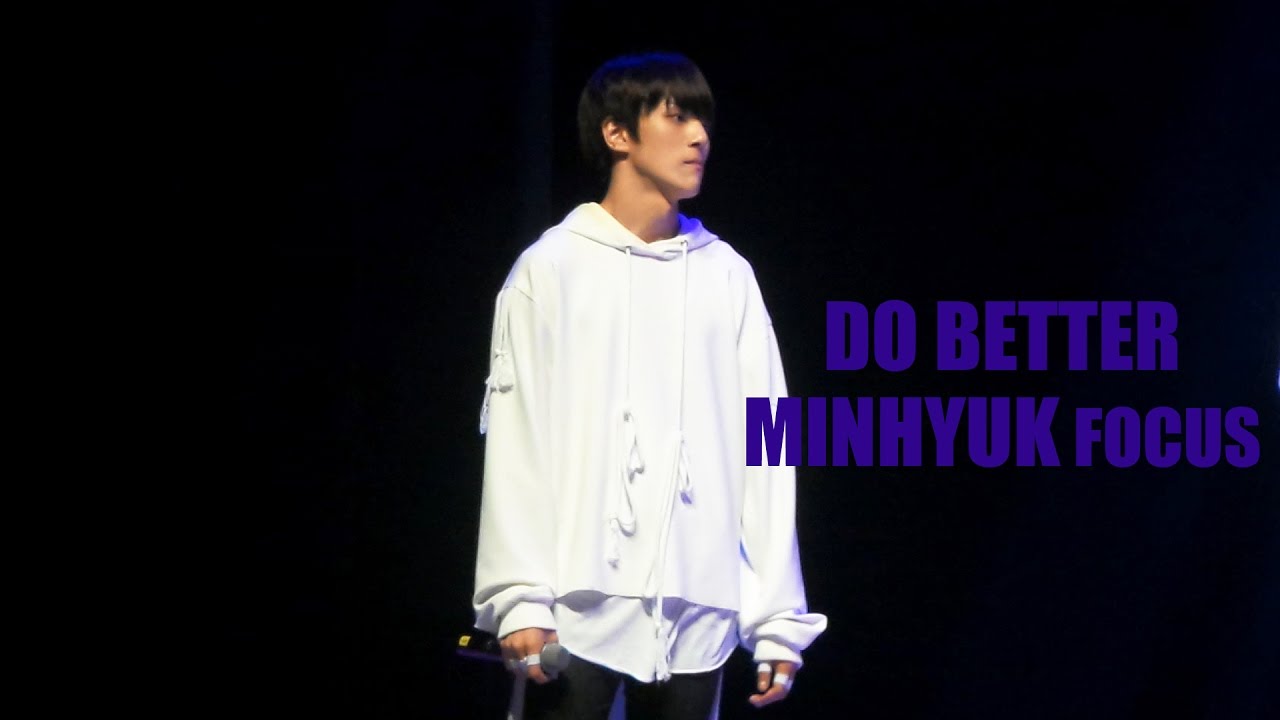 161026 청춘해 Y틴 DO BETTER 몬스타엑스 민혁 focus