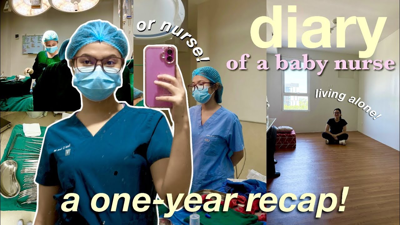 📖 THE DIARY OF A BABY NURSE: one year of being a nurse in the philippines 🏥 dencel diaries!