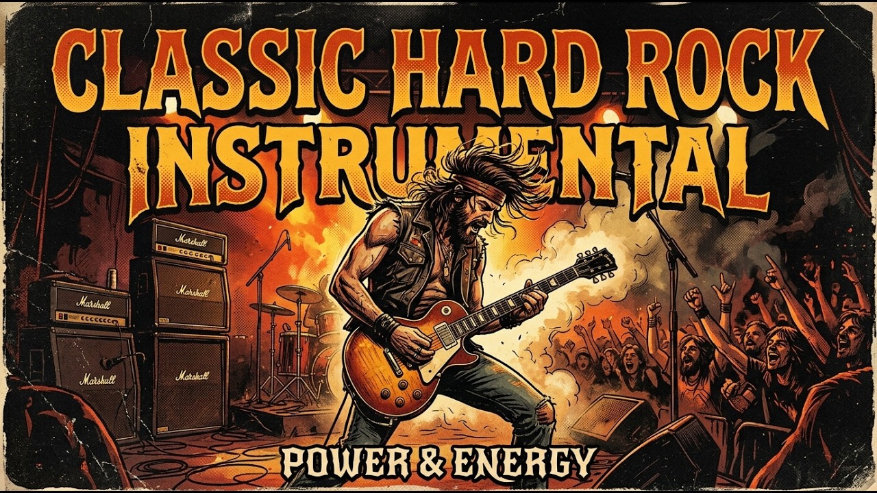 Ultimate Hard Rock Instrumental For Intense Focus And Power 💀⚡