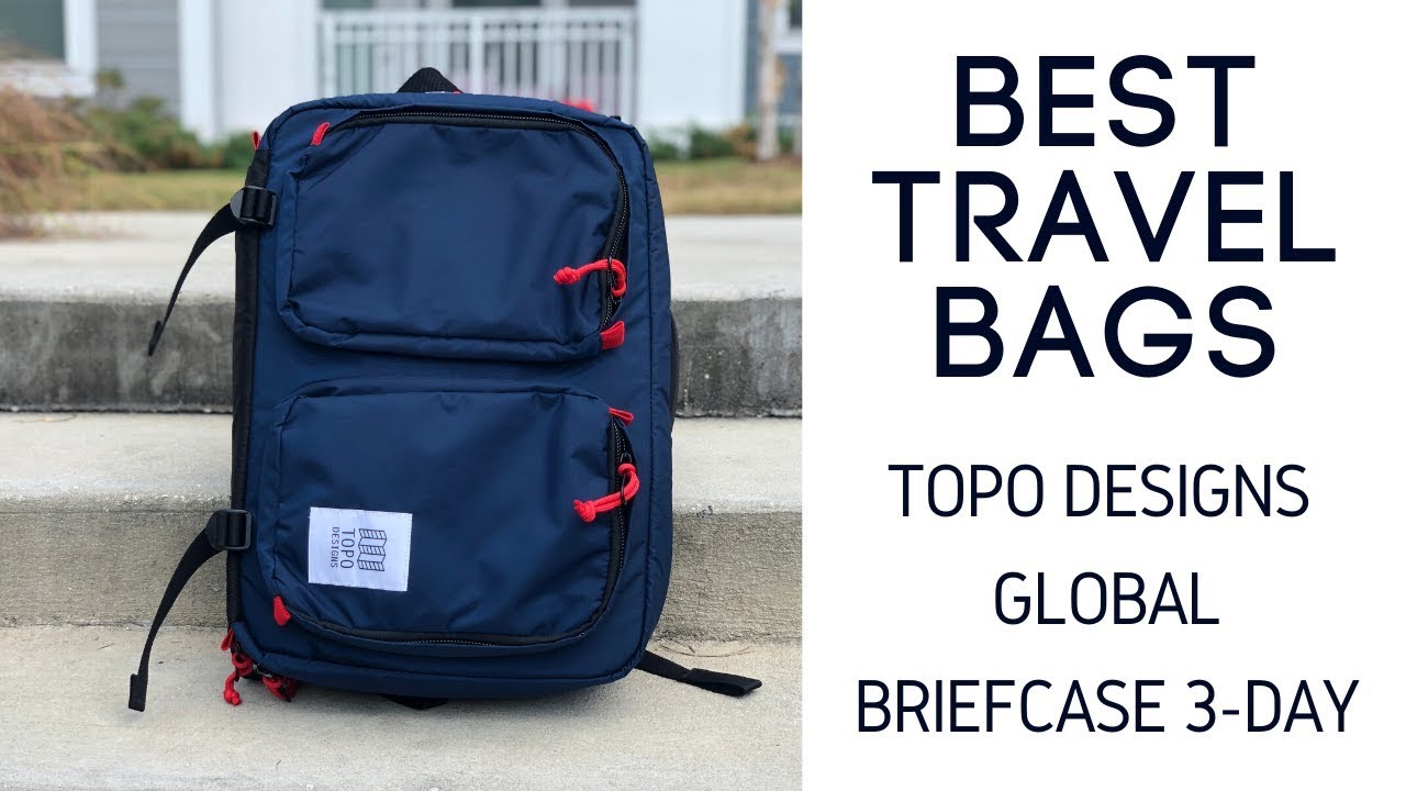 Topo Designs Global Briefcase 3 Day Review - Convertible and Durable 23L Travel and EDC Bag
