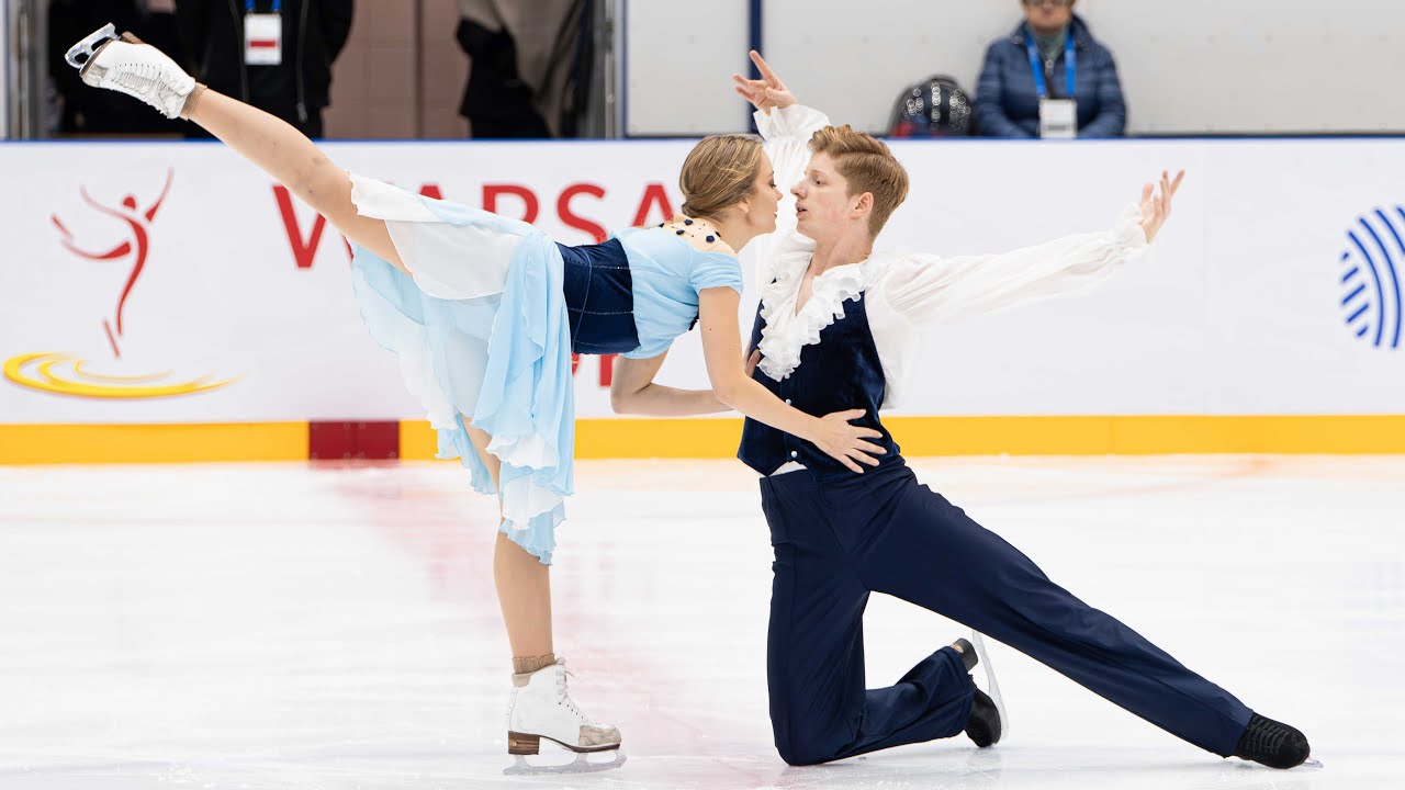 Olexandra Borysova & Aaron Freeman Warsaw Cup 2023 FD
