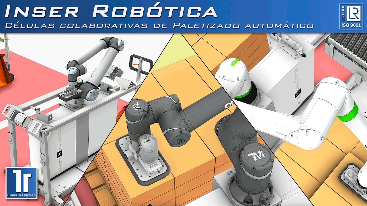 C&eacute;lulas Colaborativas de Paletizado Robotizado.