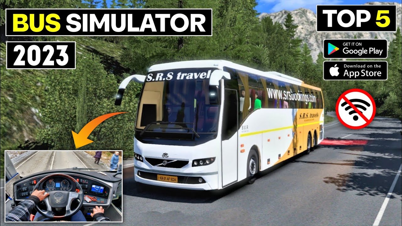 Top 5 Bus Simulator Games For Android | Best bus simulator games for android