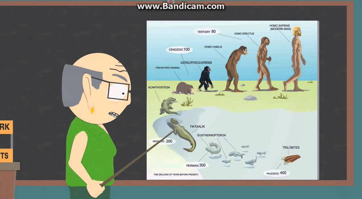 South Park - Mr.Garrison's Evolution Theory