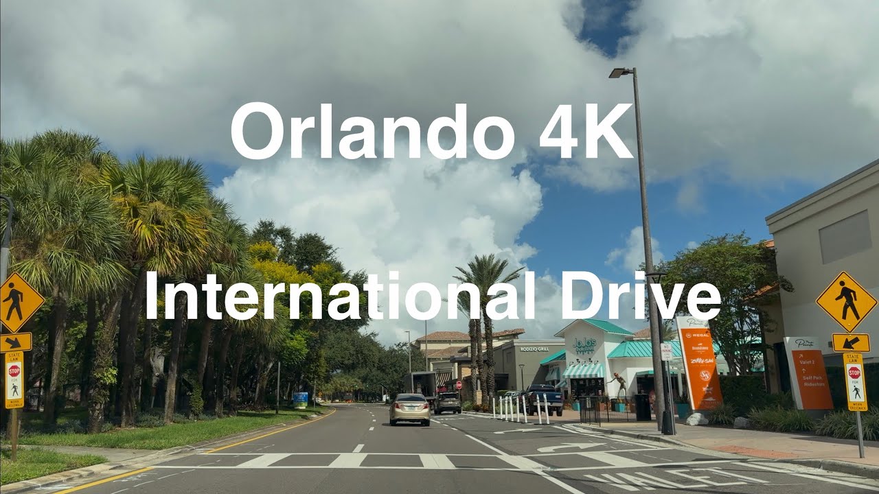 Orlando, FL POV 4k - International Drive
