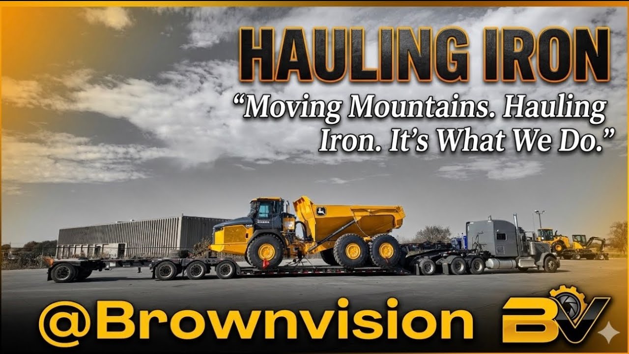 Relocating John deer dump truck