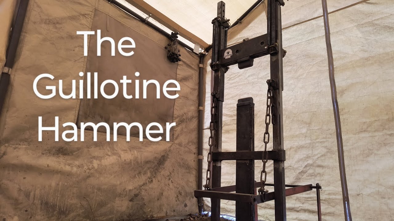 The Guillotine Hammer (Treadle Hammer) - In-depth Walk Around