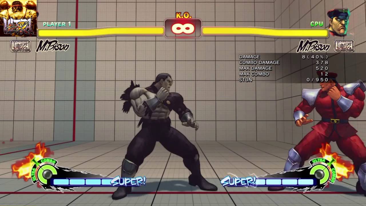 USF4 M. Bison Combos/Mixups