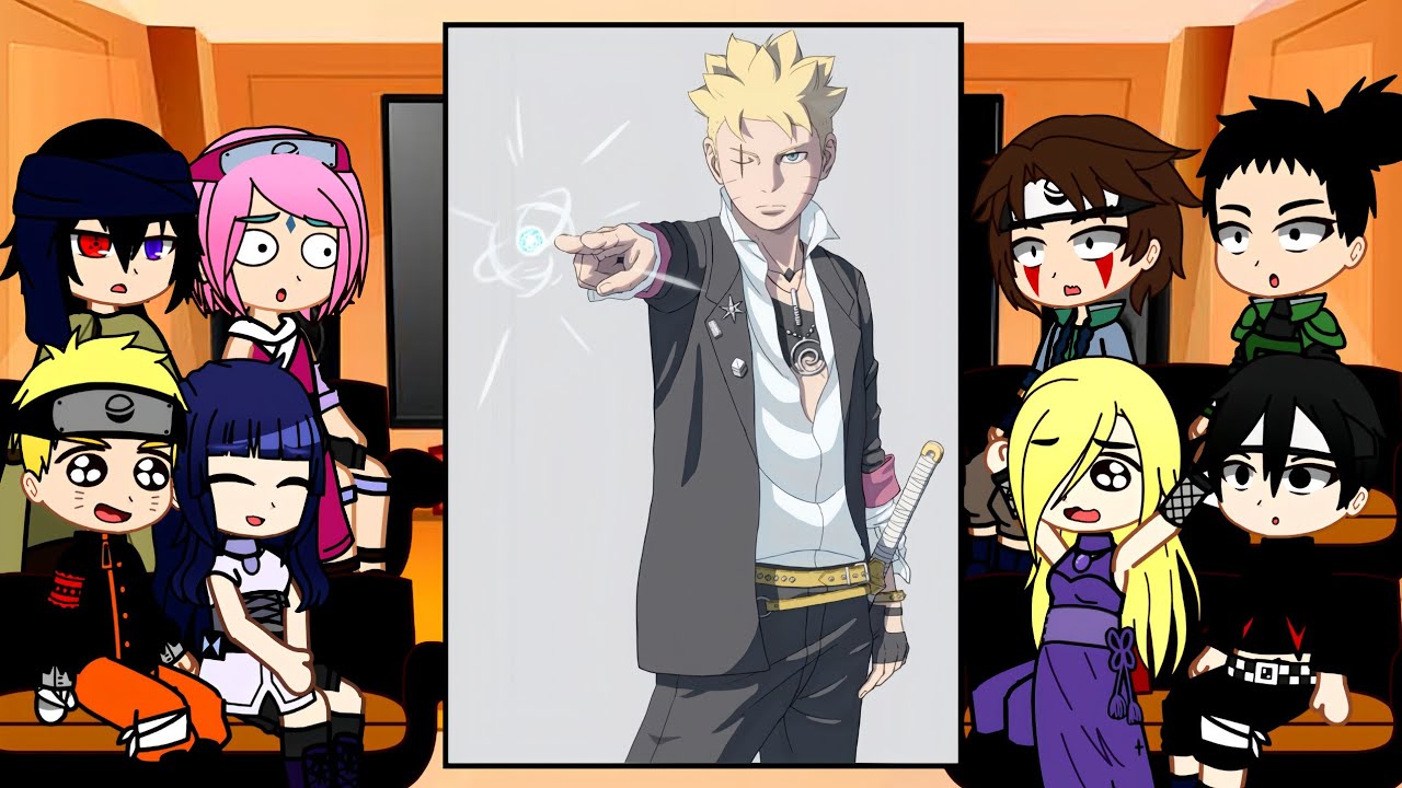 Friends Naruto + Naruto React To Future // Random