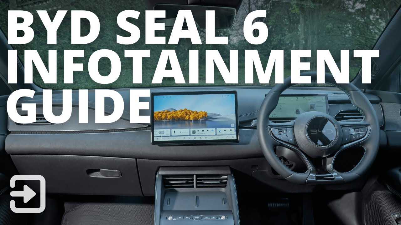 Руководство по информационно-развлекательной системе BYD Seal 6 DM-i 2026 | Обзор системы