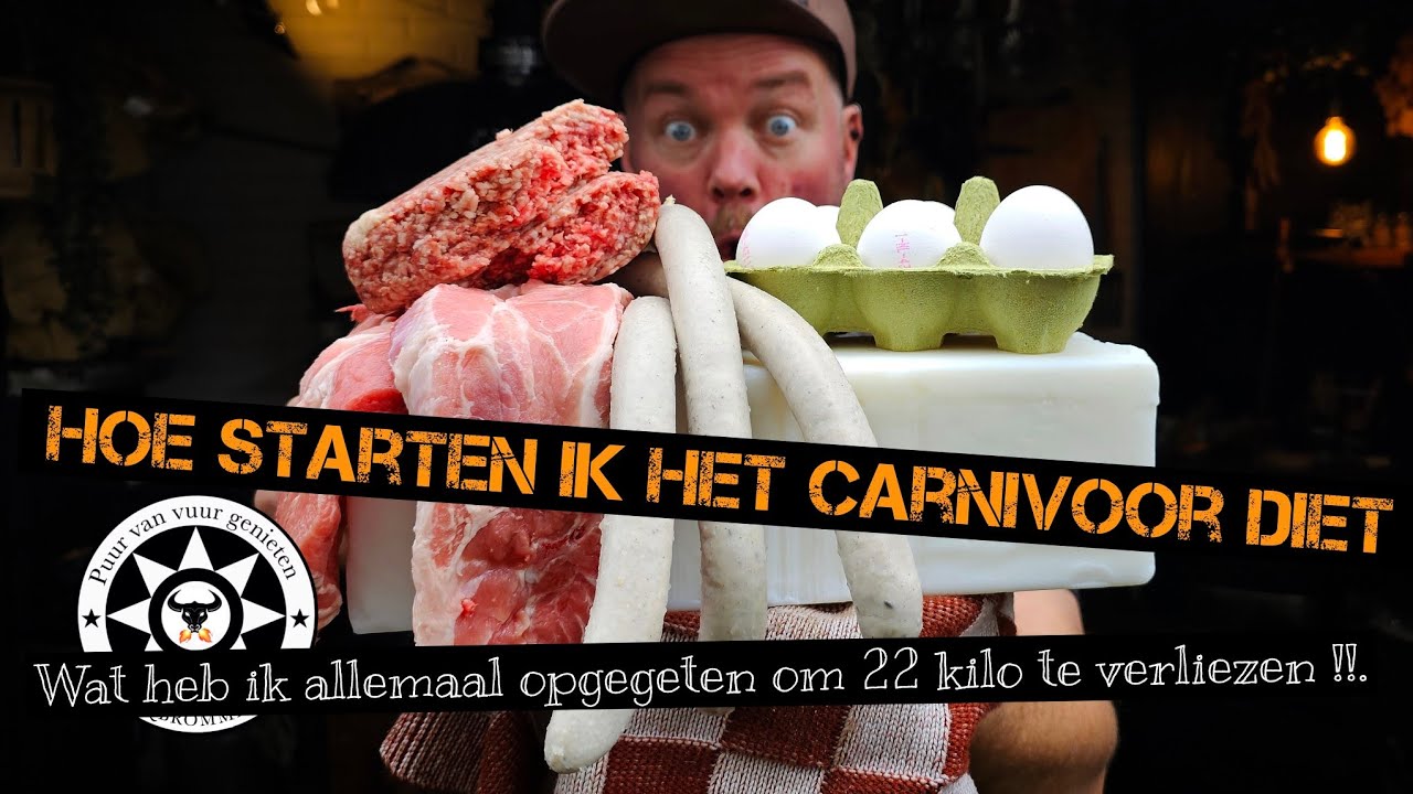Hoe starten ik het carnivoor diet om 22 kilo te verliezen.