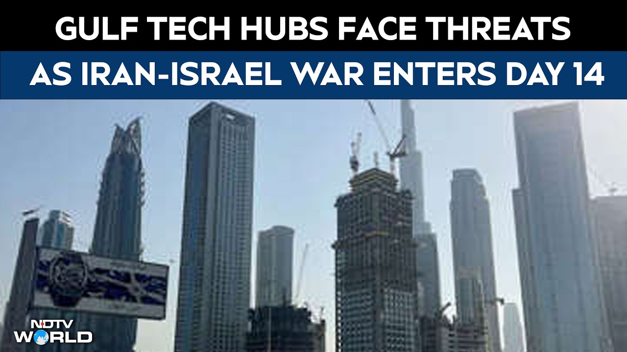 Iran-Israel War News | Gulf Tech Hubs Face Rising Threats As Iran-Israel War Enters Day 14