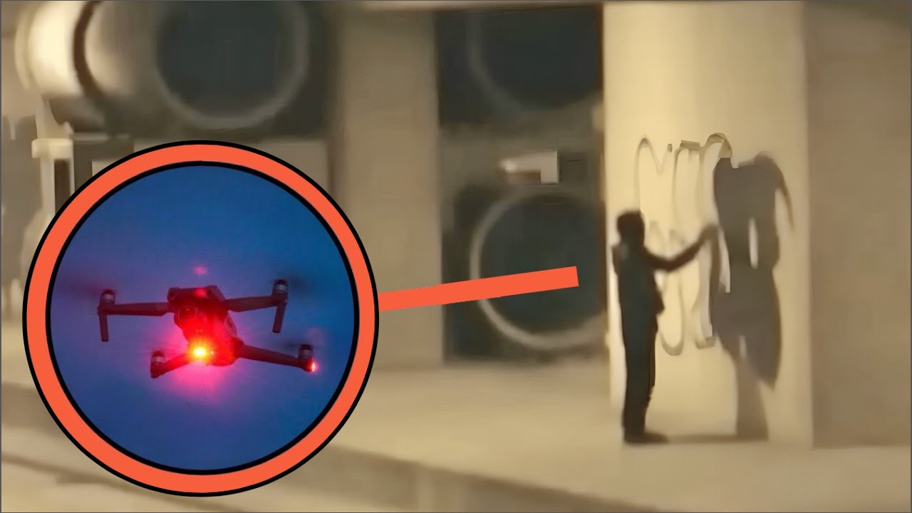 How Drones Caught These Graffiti Writers