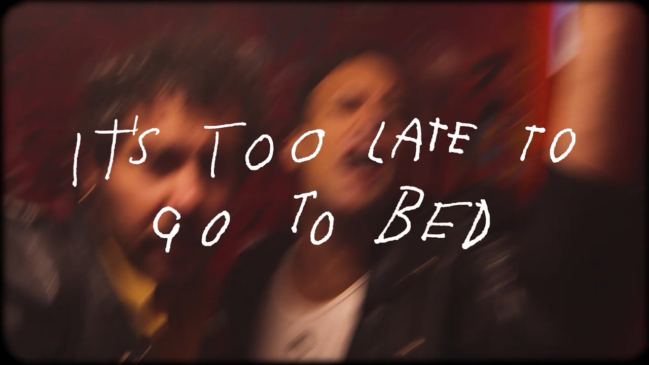The Parrots - It's Too Late To Go To Bed (Official Visualiser)