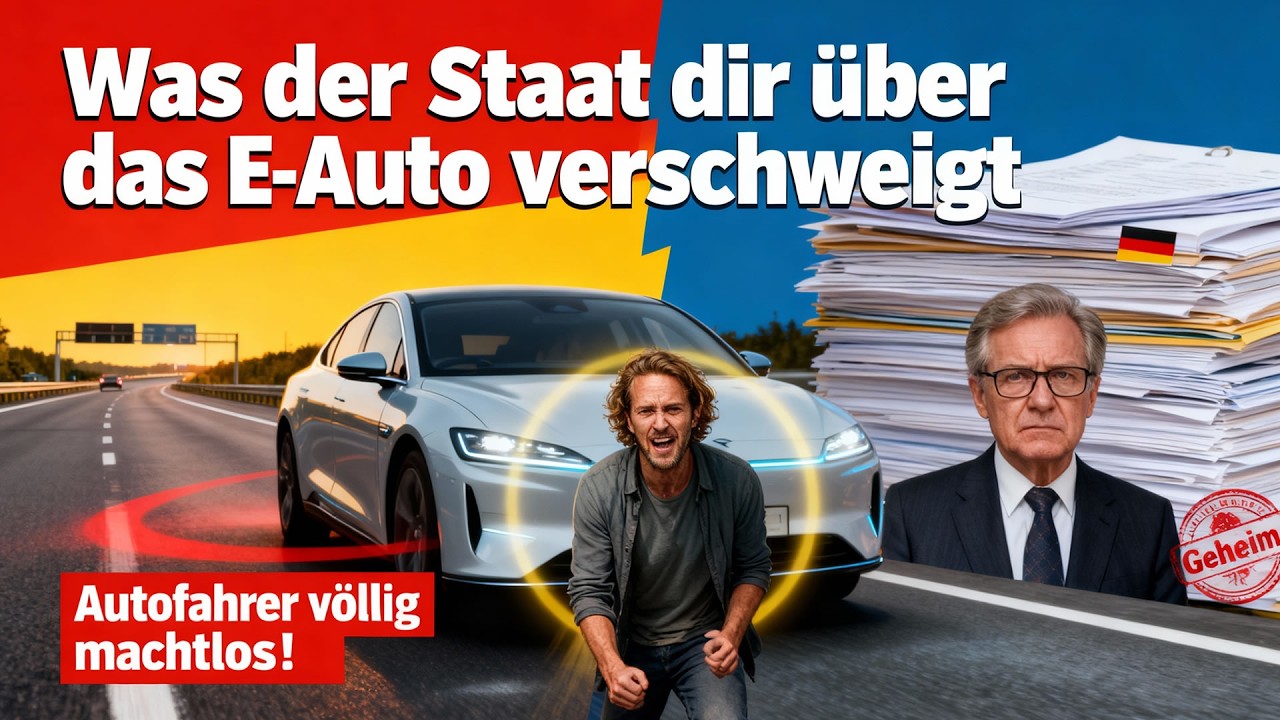 Was der Staat dir über das E-Auto verschweigt. – Autofahrer völlig machtlos!