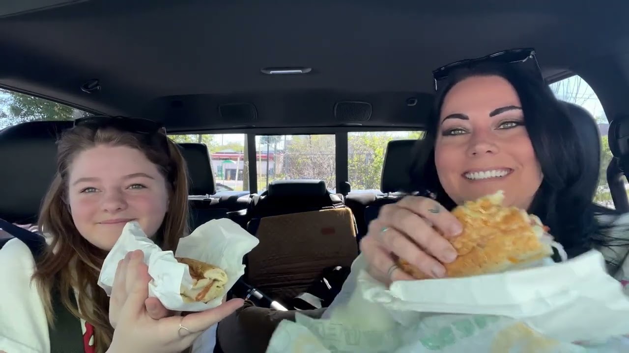 Mukbang with Lola at Subway!