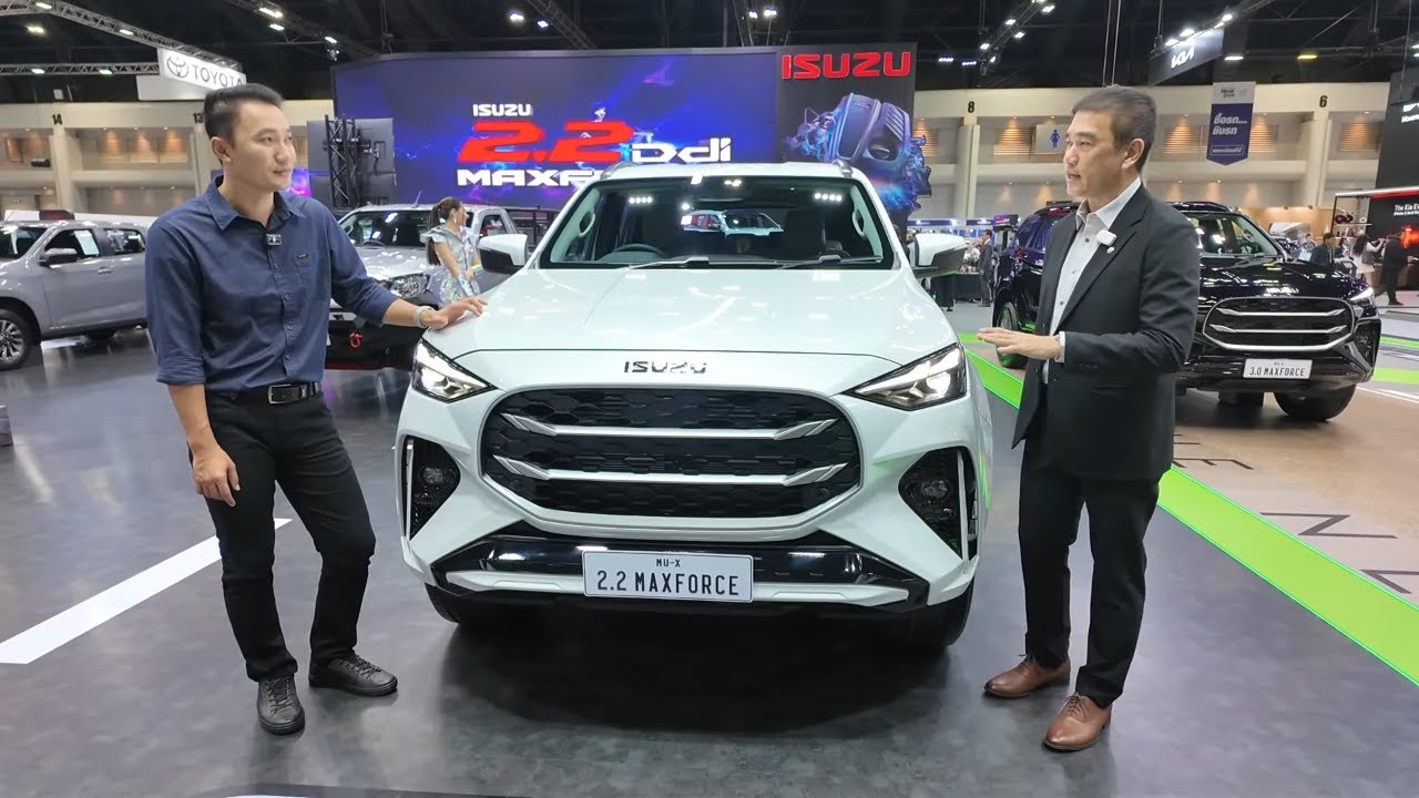 พาชมบูธ ISUZU พาเครื่องใหม่ 2.2 Maxforce บุกงาน Motor Expo 2024