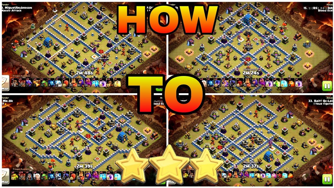 TH12 POPULAR BASE 3 STAR | TH12 FAMOUS BASE 3 STAR | COMMON BASE 3 STAR | HOW TO 3 STAR?