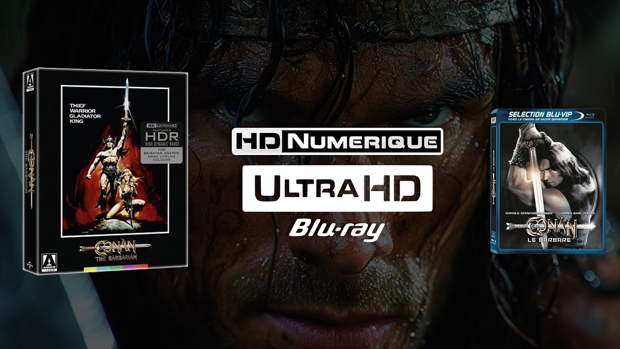 Conan the Barbarian (1982) : 4K Ultra HD vs Blu-ray Comparison (+ ATMOS Preview 🎧)