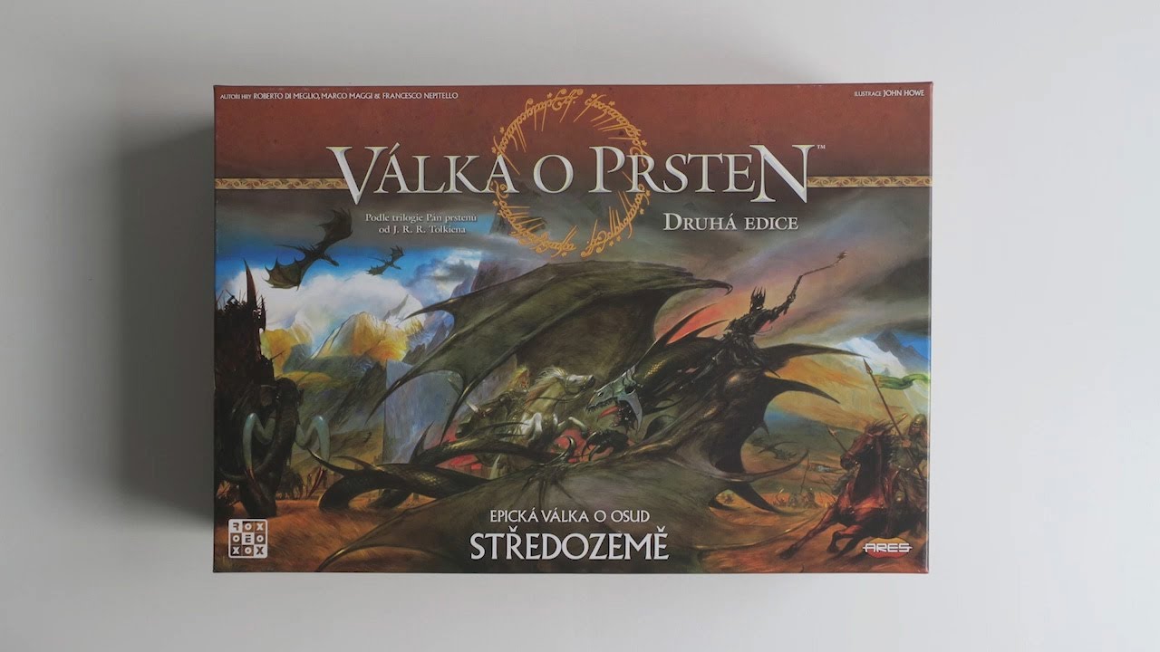 Válka o prsten - desková hra - představení v 7 minutách.