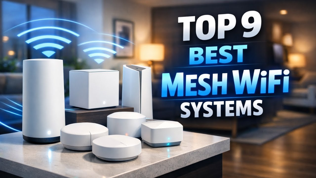 Top 9 Best Mesh WiFi Systems 🔥⚡ Whole Home Fast Internet🔥