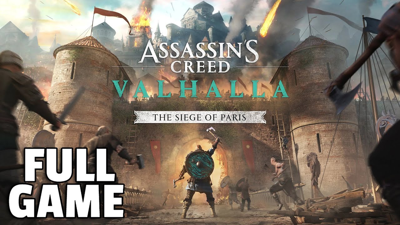 Assassin's Creed Valhalla: The Siege of Paris - FULL GAME walkthrough | Longplay