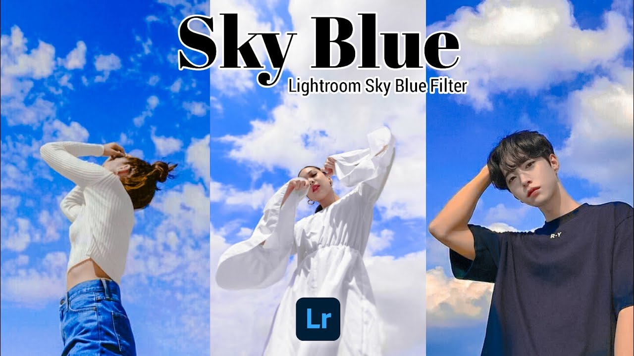 Sky Blue Preset - Free Lightroom Mobile Presets DNG | Lightroom Tutorial | Sky Presets | Blue Preset