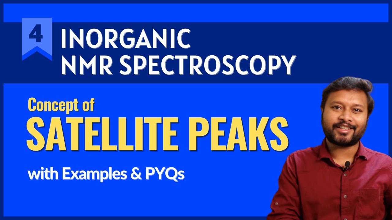Satellite Peaks | Detailed Explanation | Inorganic NMR Spectroscopy (Part-4)