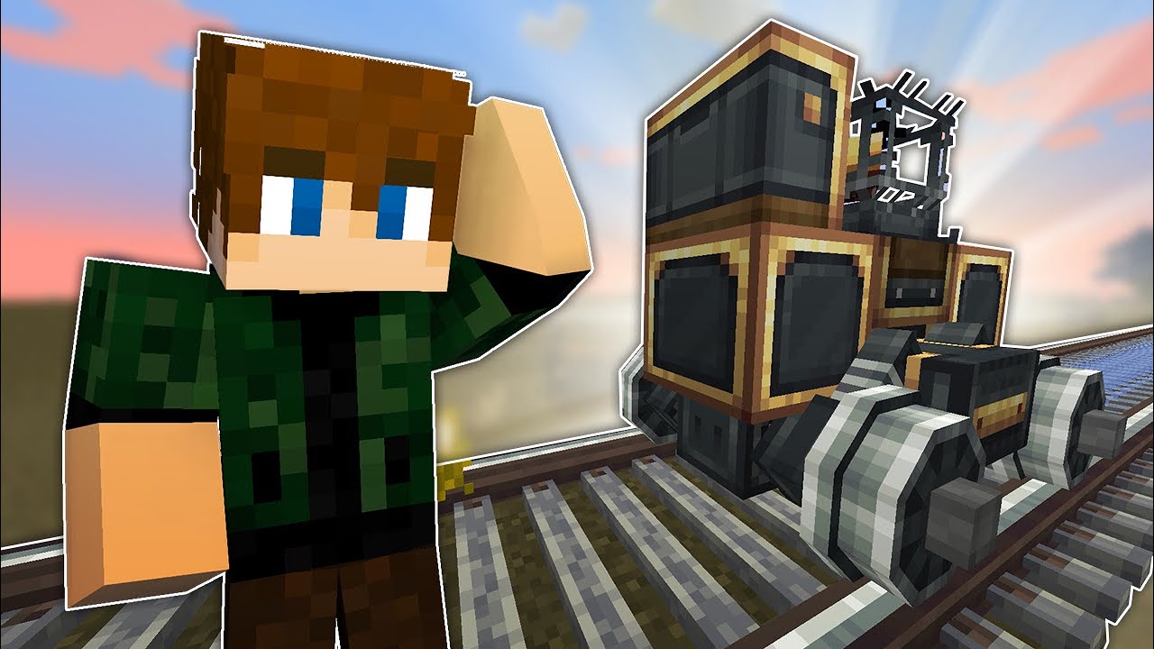 Nofaxuland - OS TRENS DO CREATE!! COMO FUNCIONA?! - E73 (Minecraft Mods 1.18)