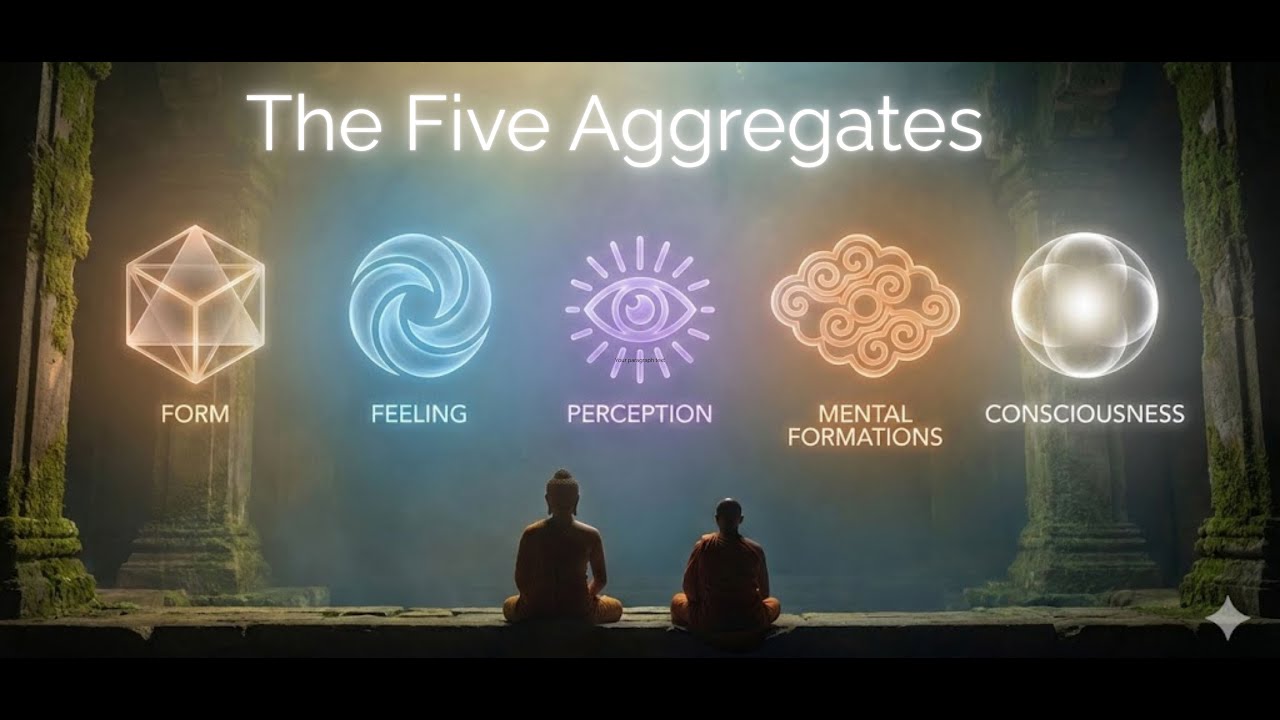 You Are Not Who You Think You Are | The Five Aggregates Explained #mindfulness #buddhateachings