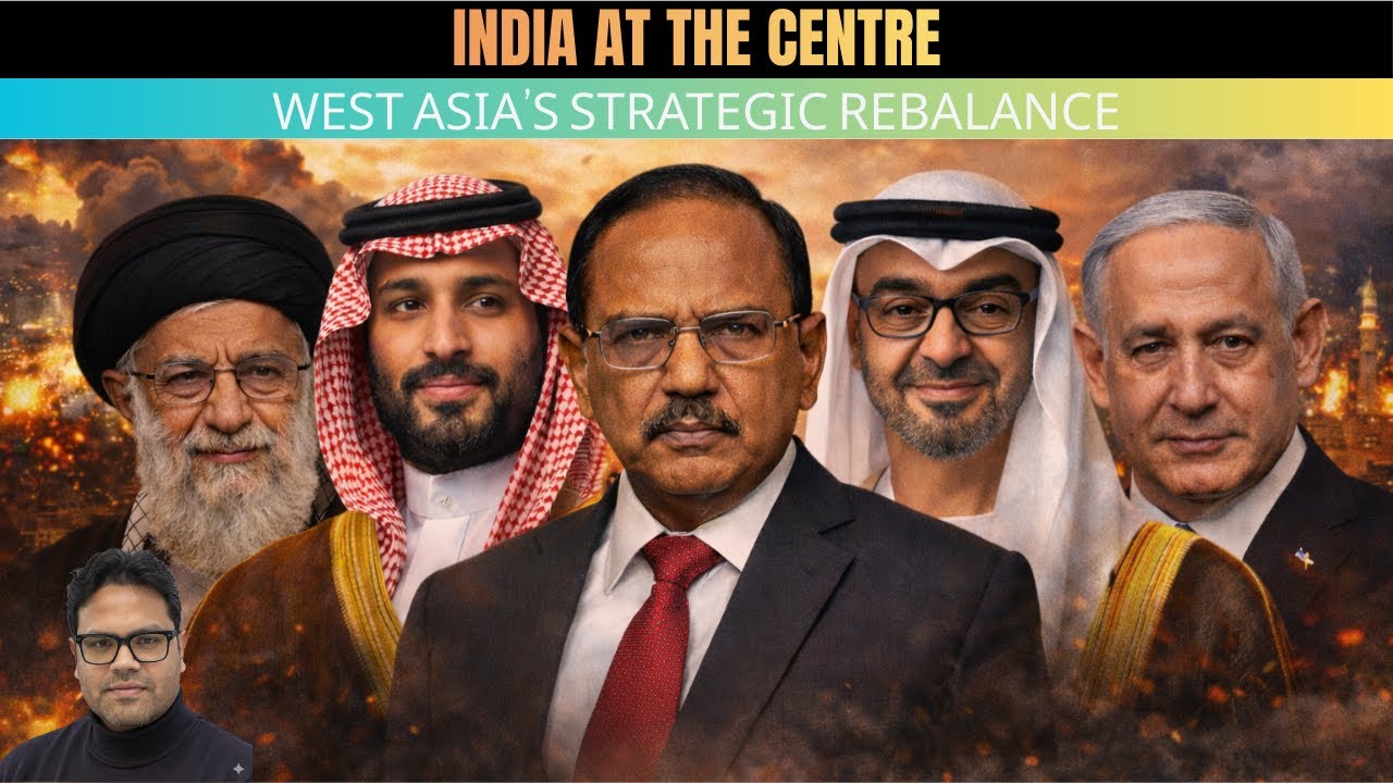 India&rsquo;s Strategic Role in West Asia | Saudi, Iran, Israel & the New Power Balance