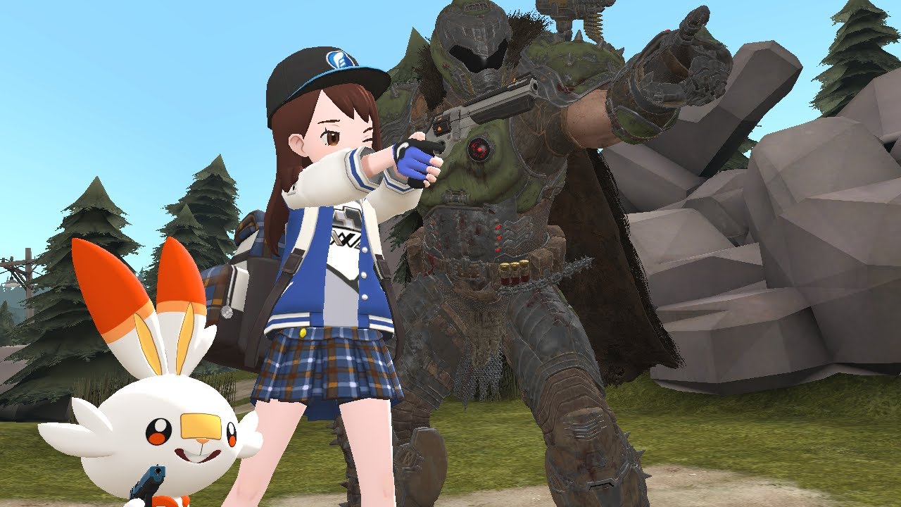 [DOOM/Pokemon] Пневматический пистолет