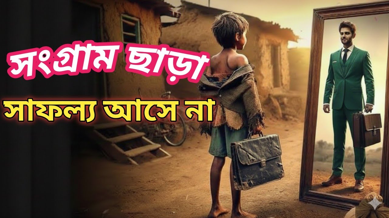সংগ্রাম ছাড়া সাফল্য আসে না ## “গরিব ছেলের ভাগ্য বদলের গল্প!” 🙏🙏 Bangla Motivation story#inspiration