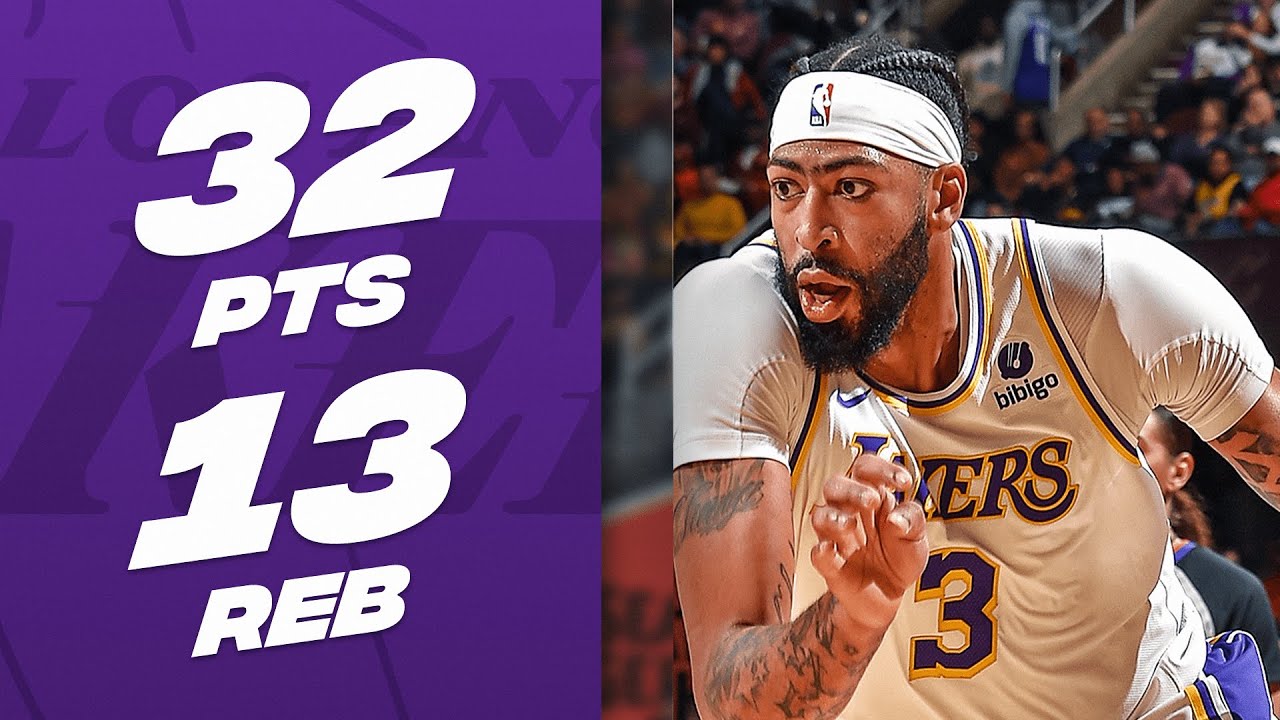 Anthony Davis' SEASON-HIGH Performance vs. Cavaliers! | November 25, 2023