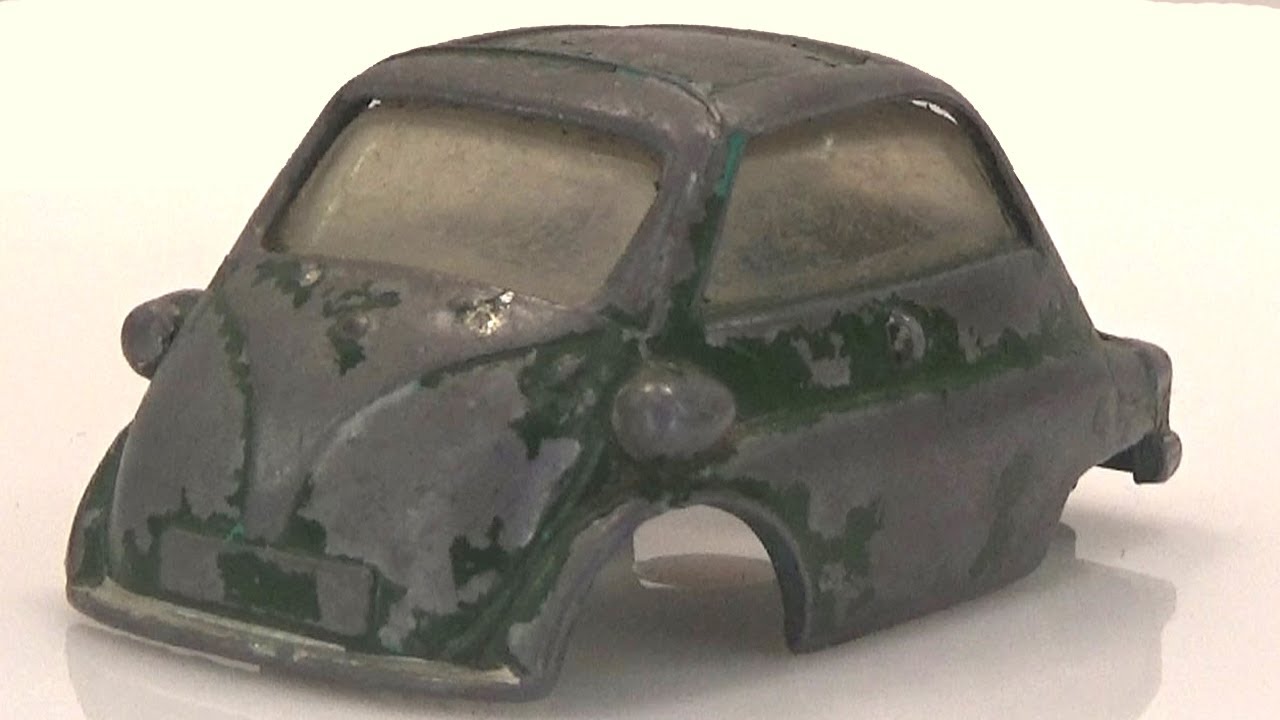 BMW Isetta без шасси. Ремонт и обновление Spot-On модель №118.