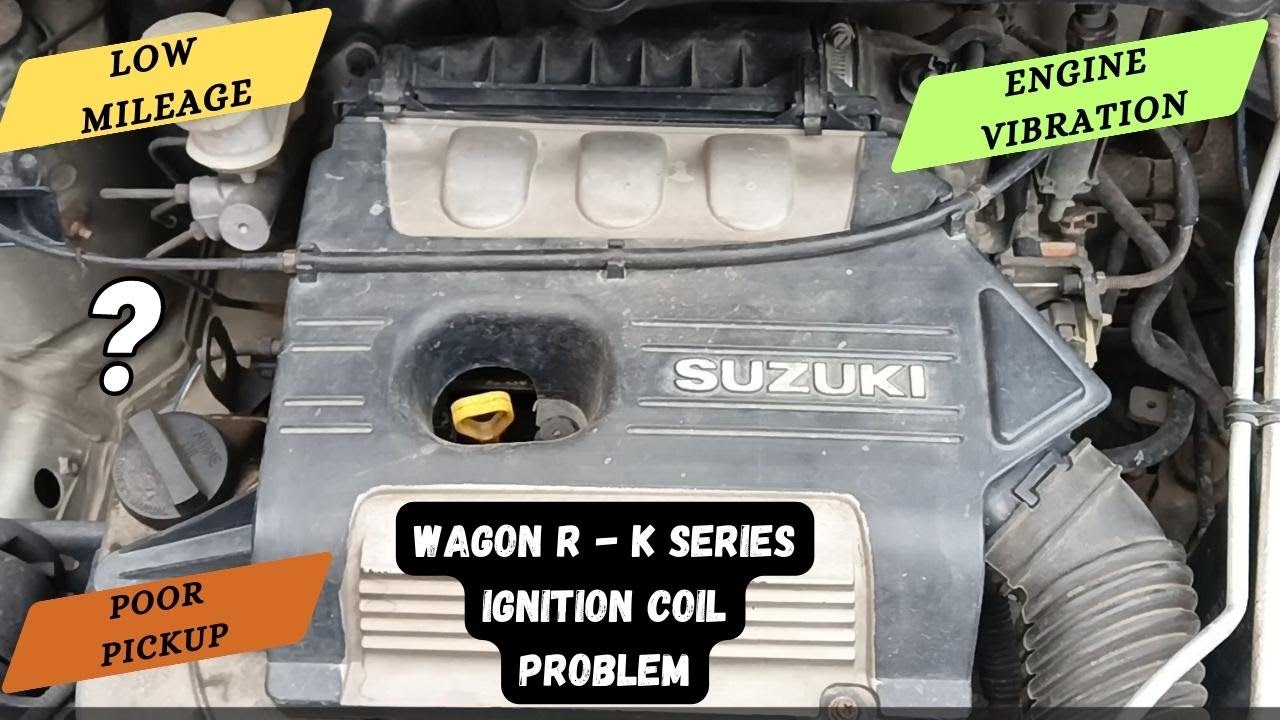 Maruti Wagon R_2011 Poor Pick up/Low Mileage/Engine Vibration/Mis Fire Problem Ignition Coil Change.