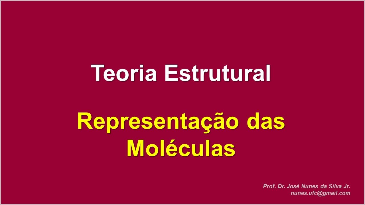 Teoria Estrutural - Representação das Moléculas