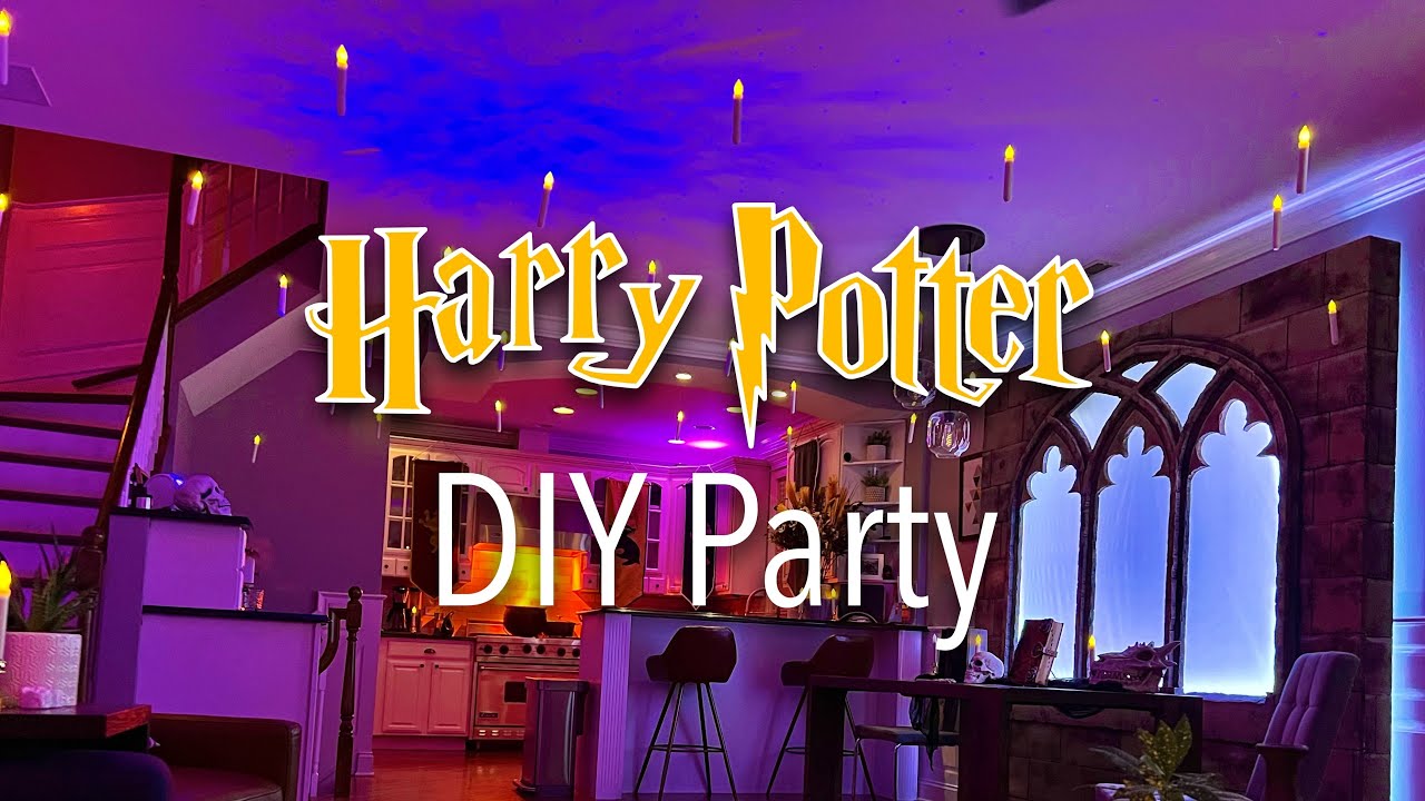 DIY Harry Potter Themed Party Decorations