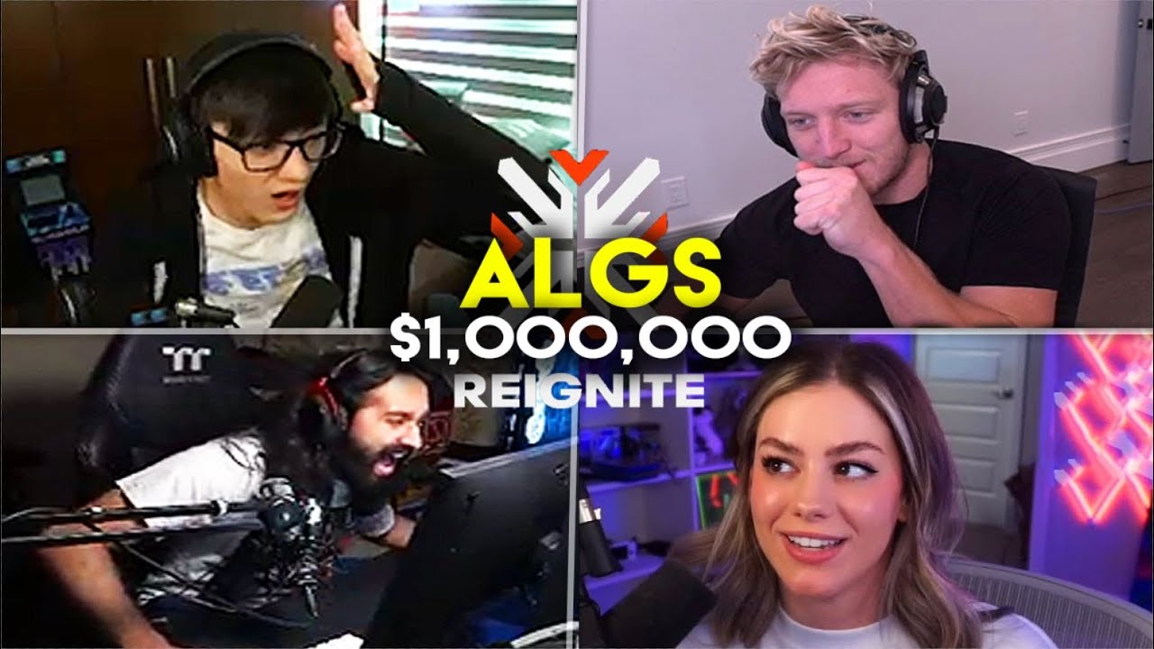 Streamers Reacts to REIGNITE Won in ALGS Grand Final $1,000,000 Tournament 2022!