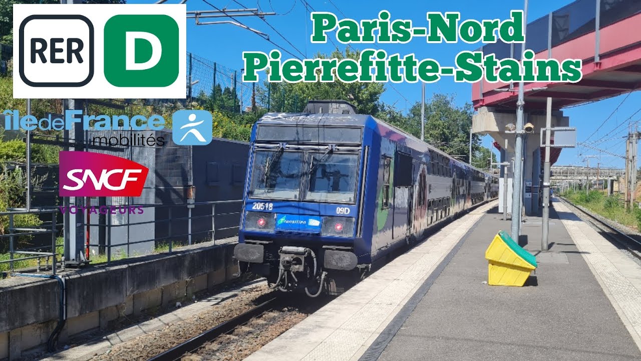 RER D Z20500 Transilien Le Trajet Entre Paris-Nord➡️Pierrefitte-Stains
