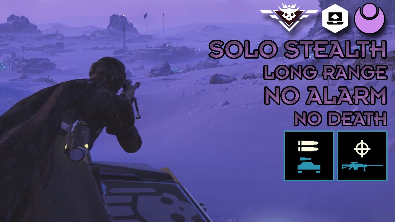 Helldivers 2 - AMR Stealth Retrieve Recon Craft Intel (Super Helldive/No Alarm)