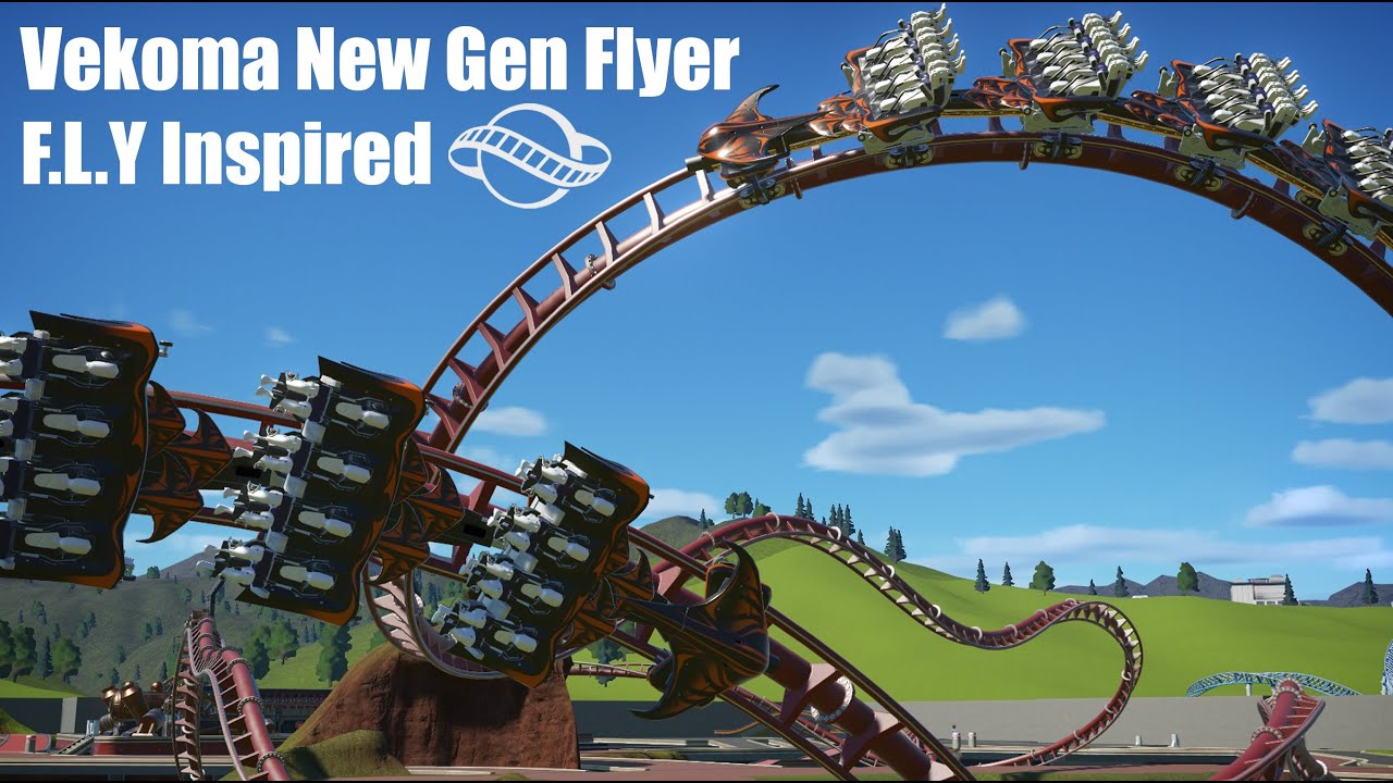 | Building A New Gen Vekoma Flyer | Inspired By F.L.Y | Planet Coaster Speedbuild | Part One |
