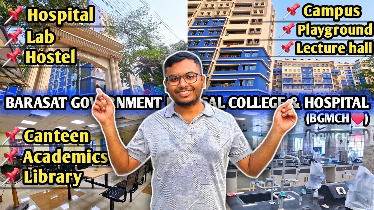 Inside Barasat Government Medical College & Hospital (BGMCH):🏥 Hostel, 🧪 Labs, 🏫 Campus, All in One🔥
