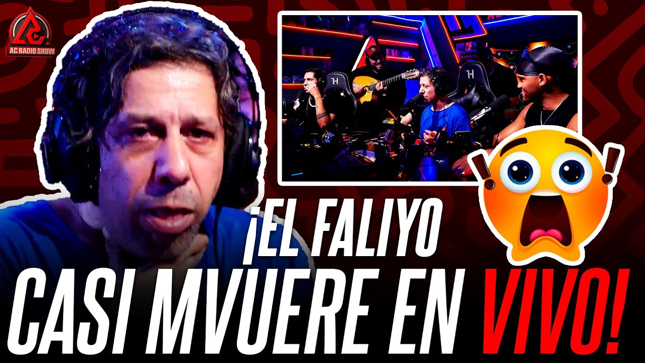 🚨 ¡El Faliyo dio el susto de la noche en pleno directo de AC Radio Show!