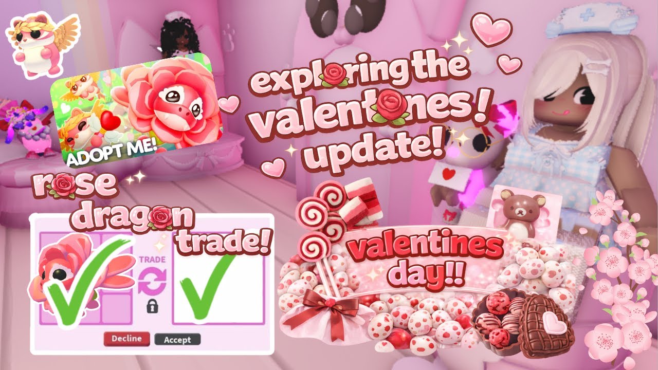 𐙚❤︎Exploring the NEW Adopt Me Valentines Update.✦ ݁˖ᝰ.ᐟ