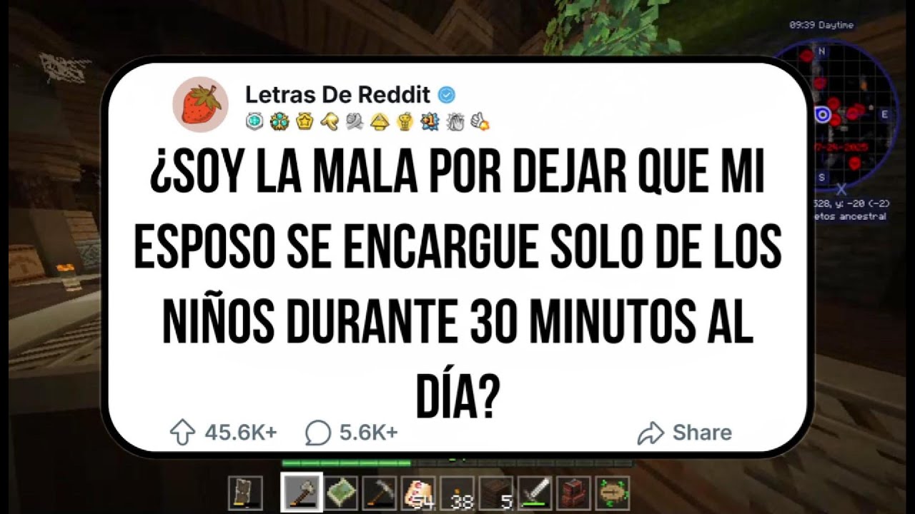 SOY LA MALA POR DEJAR QUE MI ESPOSO SE ENCARGUE SOLO DE LOS NIÑOS DURANTE 30 MINS AL DÍA