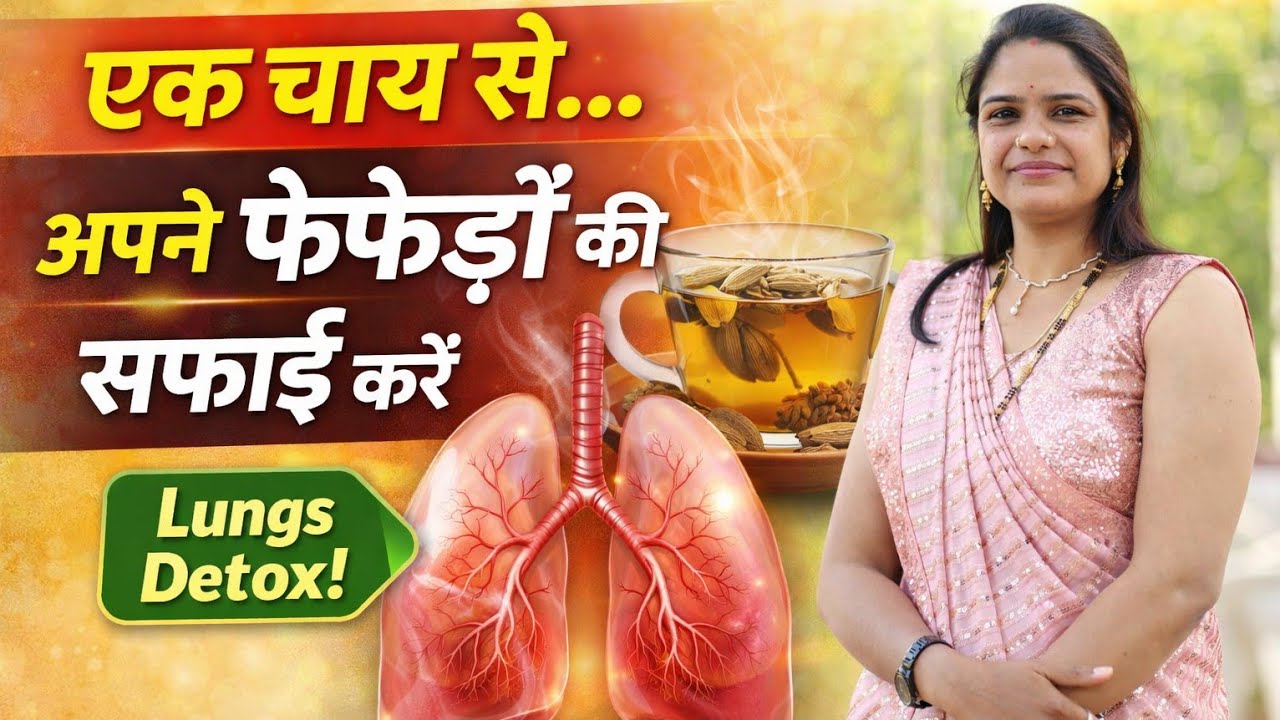 सिर्फ एक कप चाय से करे अपने फेफड़ों और श्वासनली की सफाई