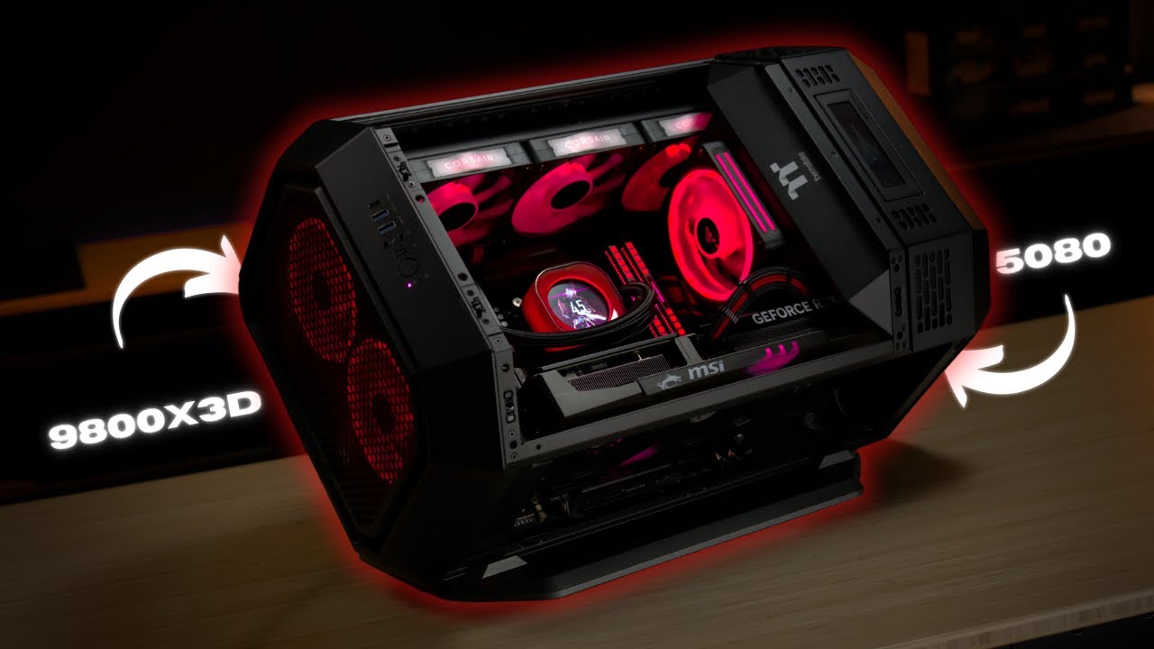First RTX 5080 PC Build in the Thermaltake Tower 300