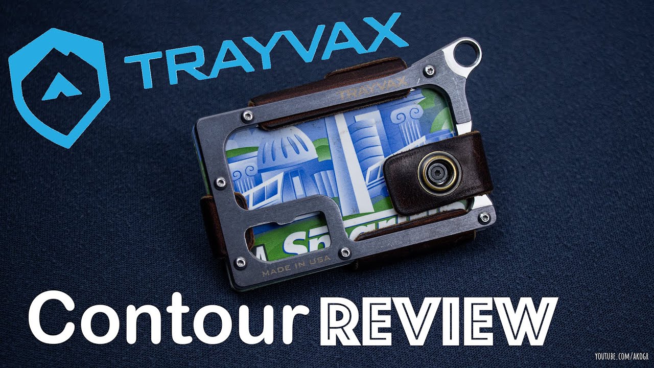 BEST EDC WALLET EVER!! | Trayvax Contour 1-year Review